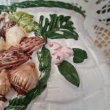 Antique Barbotine Vase