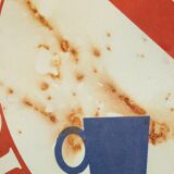 Vintage forbidden picnic plate