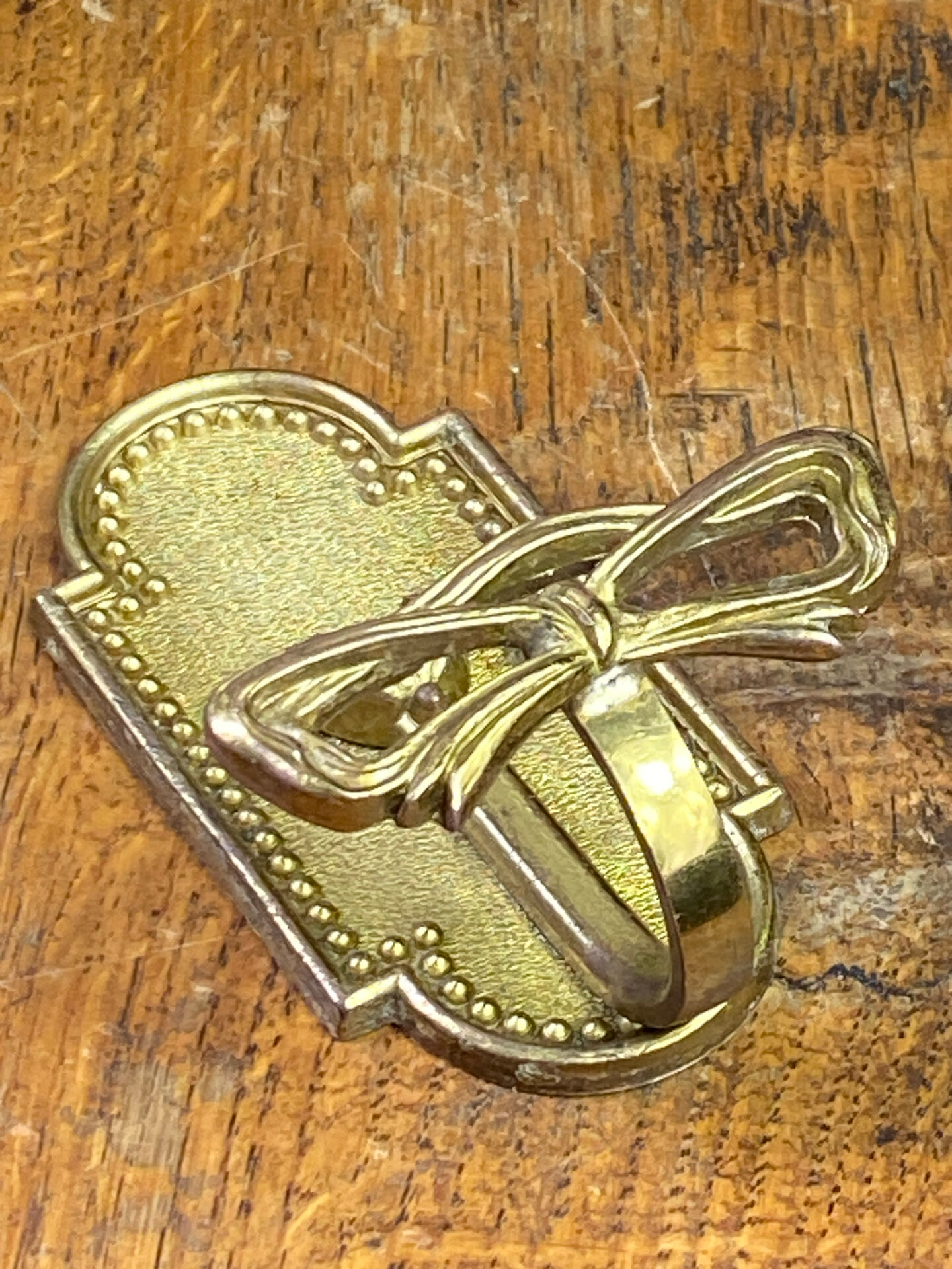 Brass hook