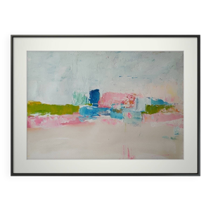 Paysage méditéranée - abstrait