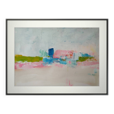 Abstract Mediterranean landscape