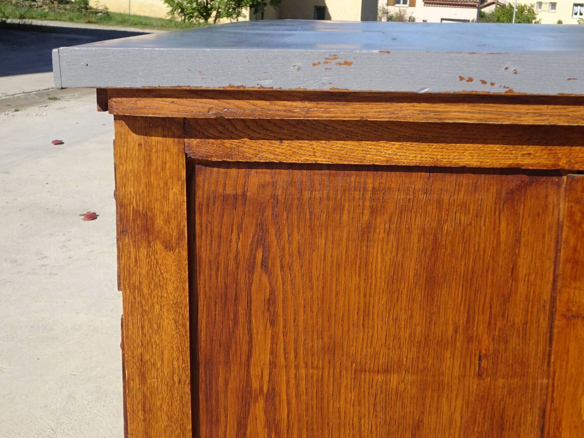 Vintage oak desk