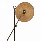 Pencil reed / split reed / floor lamp 1960s / fishing rod lamp