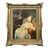 Jean François Gilles Colson. Painting "Rest".
