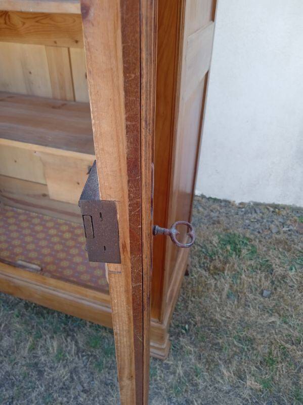 Solid cherry wood wardrobe