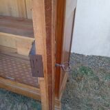 Solid cherry wood wardrobe
