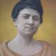 Dessendier (Ecole Française du Xxème siècle) Potrait de femme à l'antique Pastel signé et daté 1927