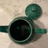 Vintage green teapot