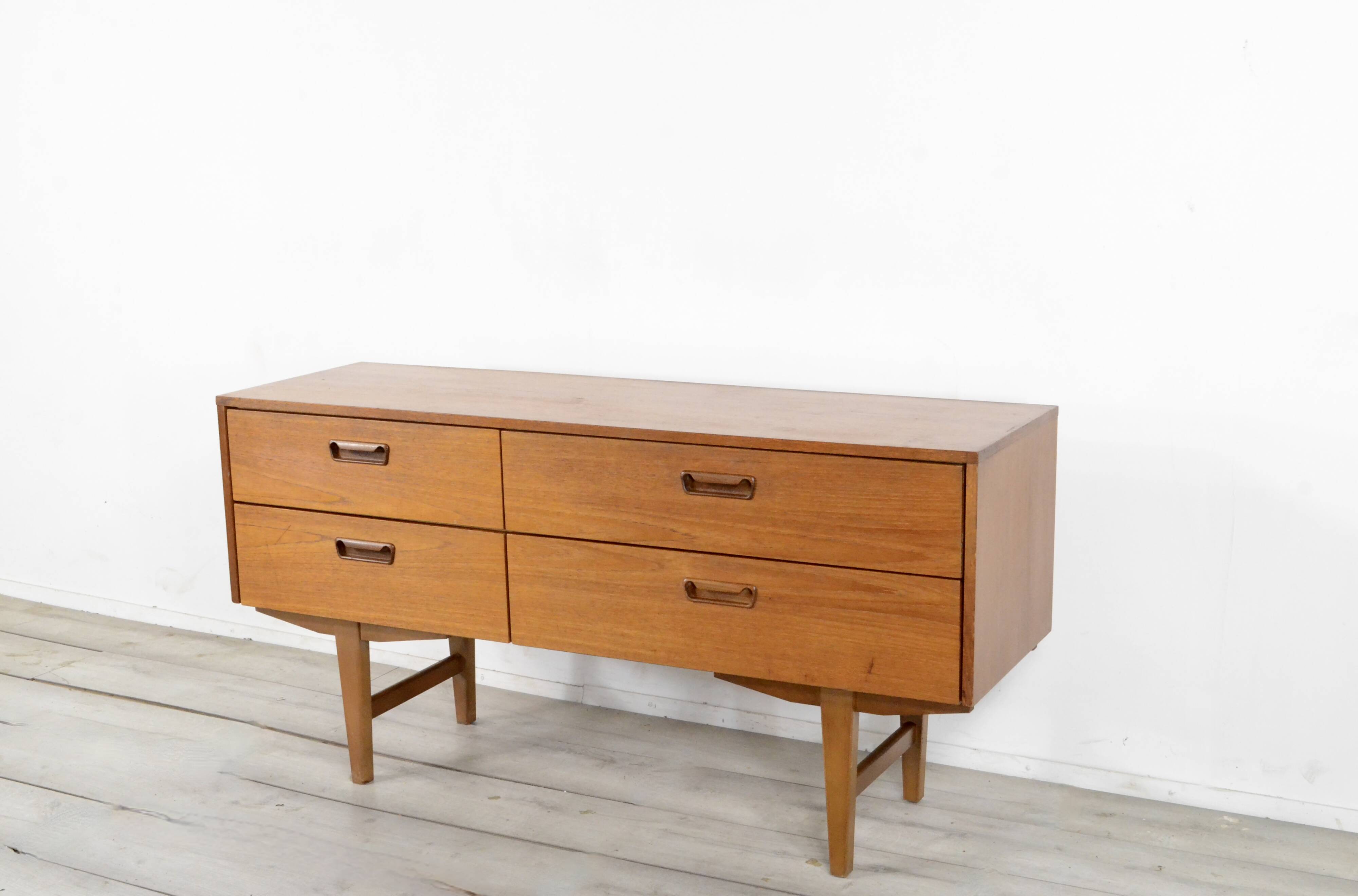 Midcentury Teak Sideboard / Dresser. Vintage Modern / Retro / Scandinavian.