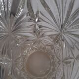 Vase en cristal taillé