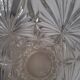 Carved crystal vase