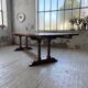 Table en chêne 3m 1950 avec ses allonges