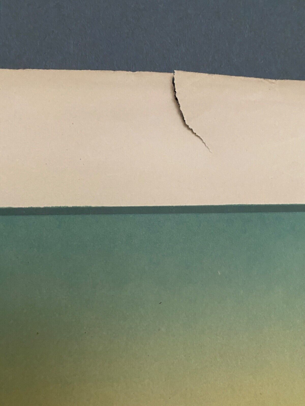 Lithograph by Henri Rivière The Sunset