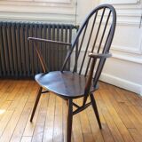 Ercol armchair with armrests model windsor quaker 60s