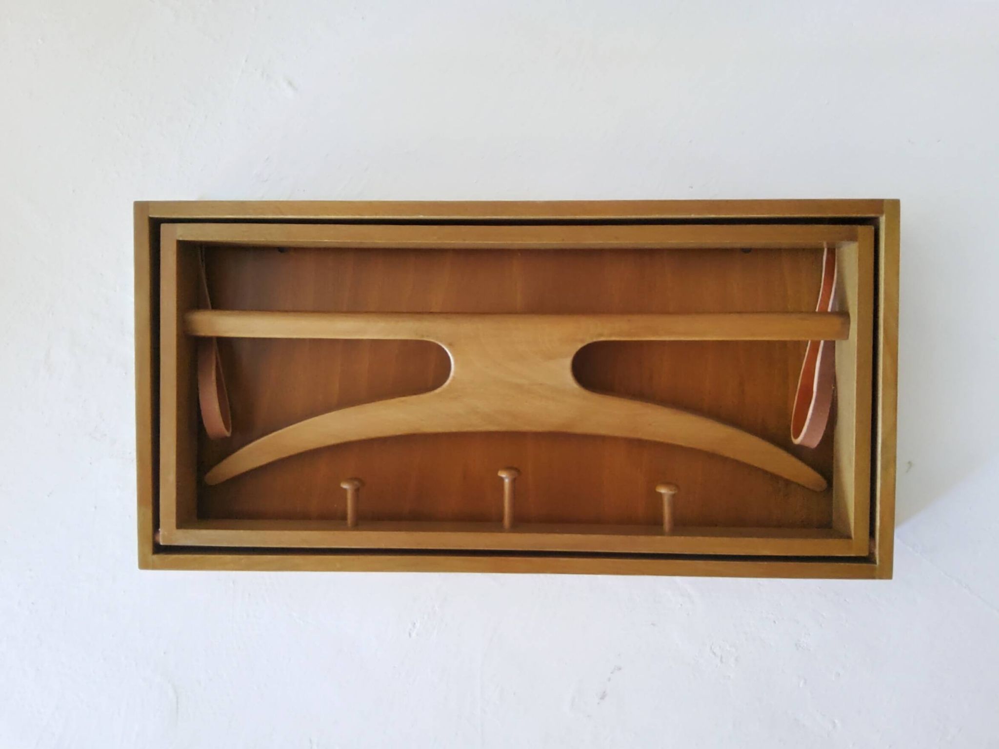 Wall-mounted coat rack Adam Hoff & Poul Østergaard, 1960s
