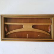 Wall-mounted coat rack Adam Hoff & Poul Østergaard, 1960s