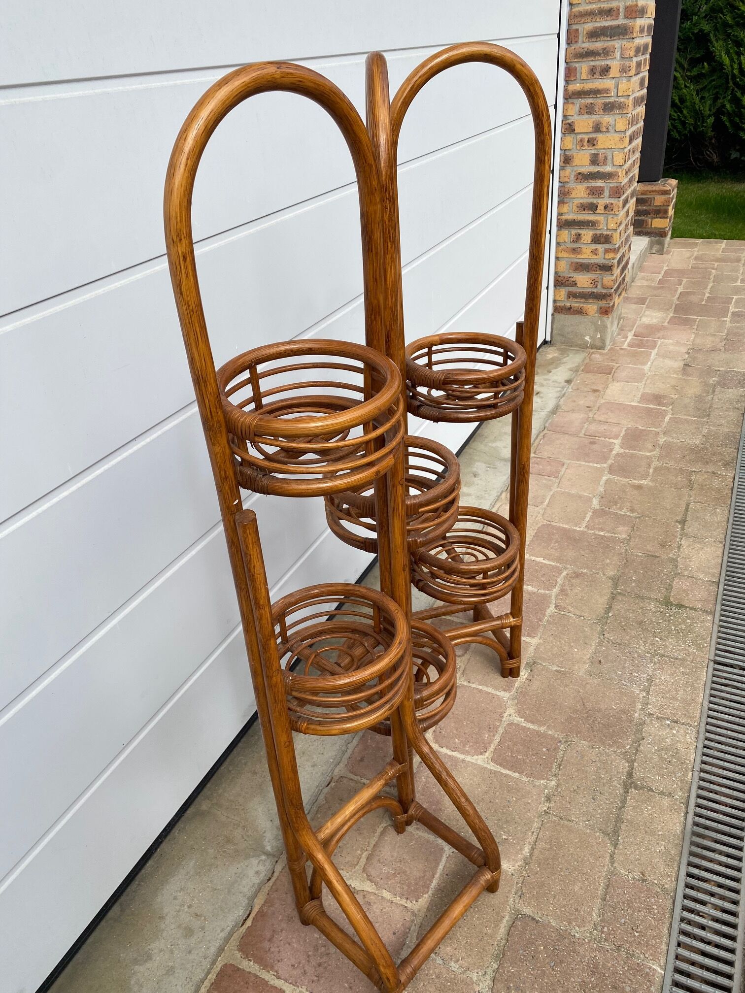 Porte Pots Rotin