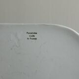 White porcelain foie gras dish