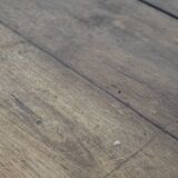 Antique French dining table made of fruitwood  from the late 18th century