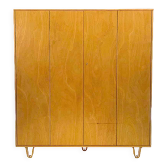Vintage KB04 wardrobe by Cees Braakman for Pastoe, 1954