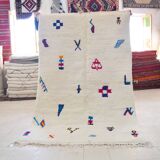 Berber carpet vibrant symbols 250 x150