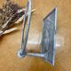 Patère towel rack patina gray