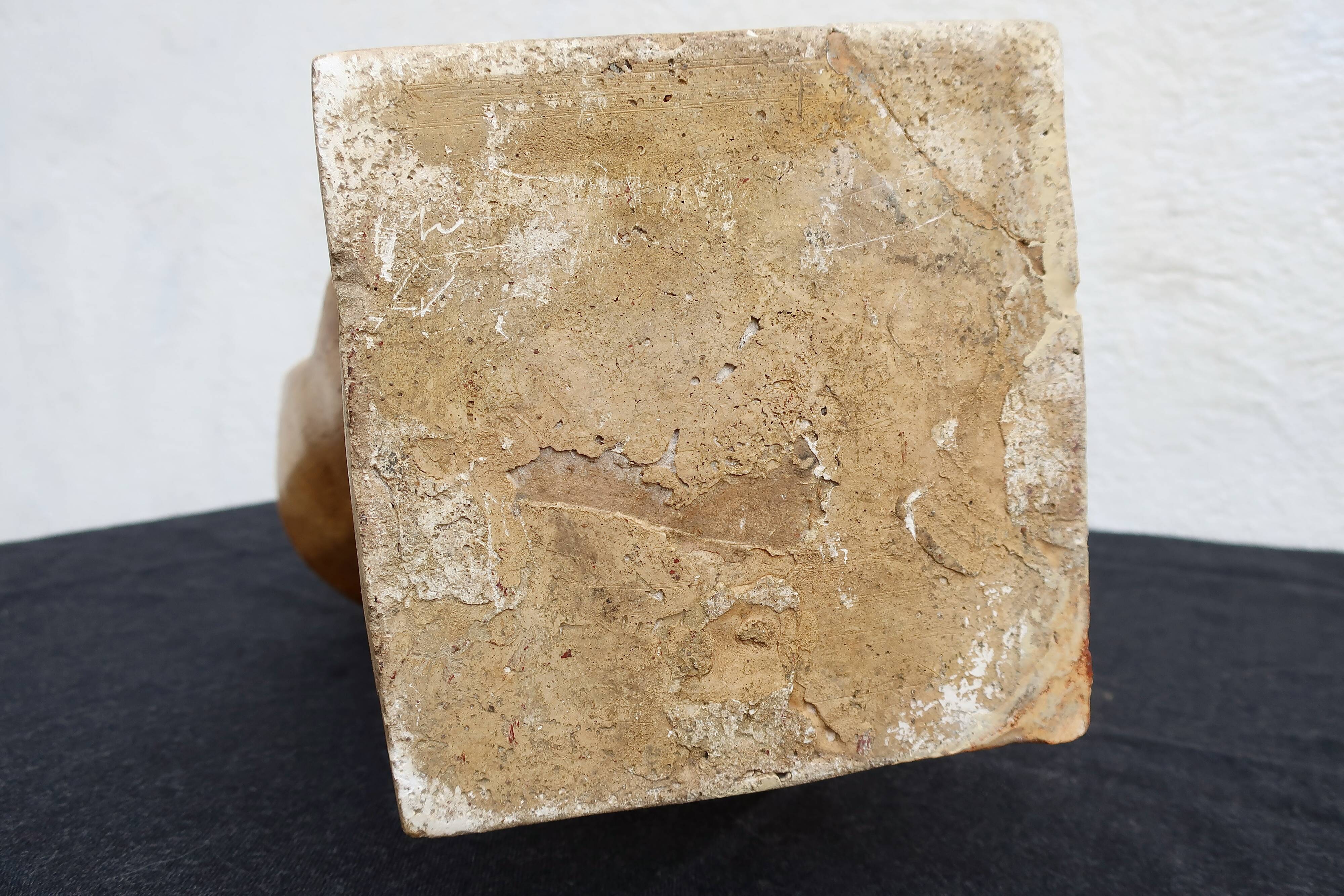 Antique plaster bust after Antonio Canova, "Hebe", circa 1900