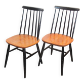 Pair of Swedish chairs Fanett Ilmari Tapiovaara 1960