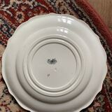 2 assiettes terre de fer gien