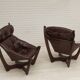Années 1970, design norvégien par Odd Knutsen pour Hjellegjerde Møbler, chaise longue modèle "Luna", originale.