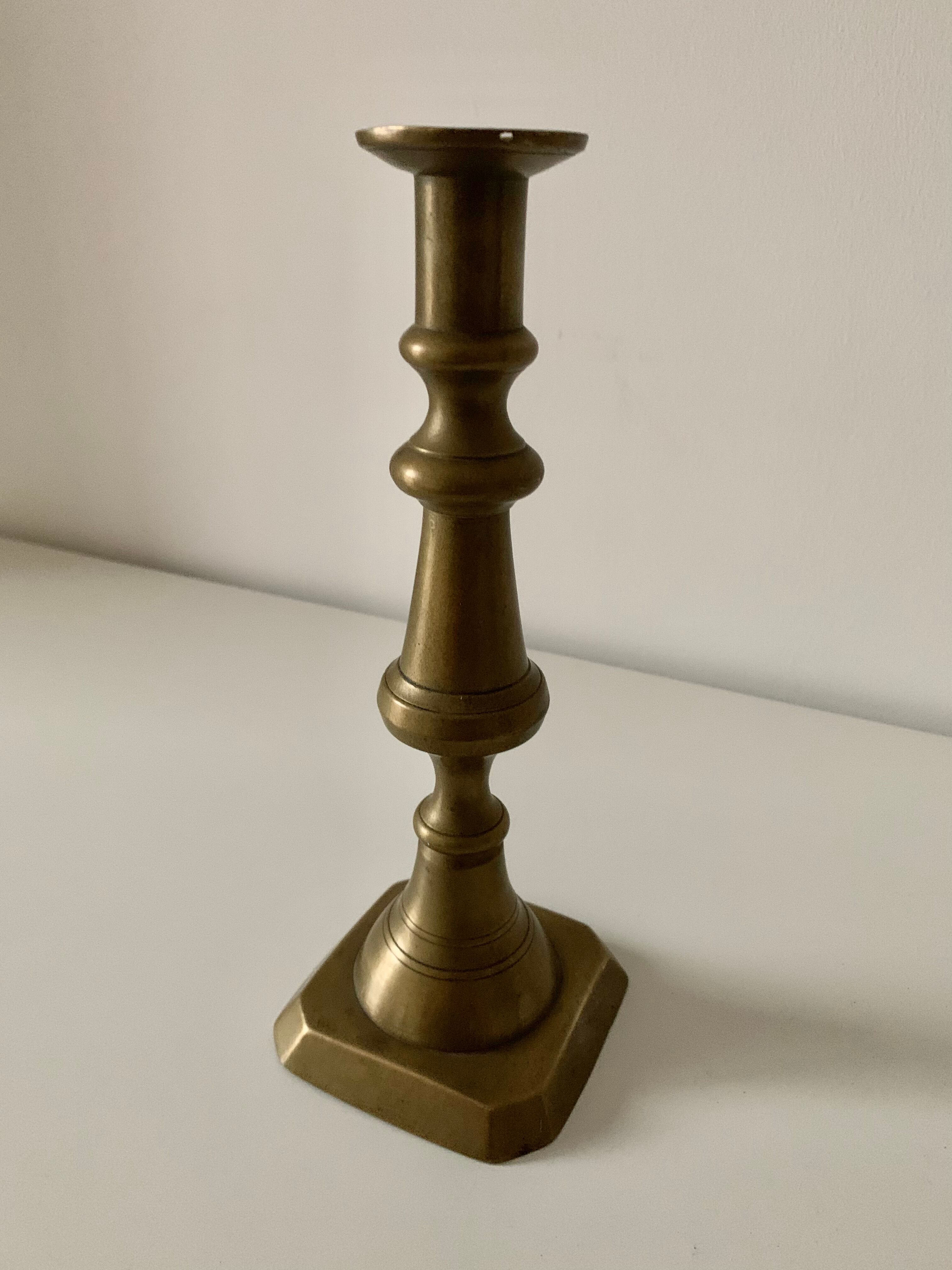 Brass candlestick