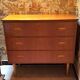 Commode 3 tiroirs scandinave en teck, 1970