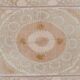 Hand knotted rug, vintage Turkish rug 119x139 cm