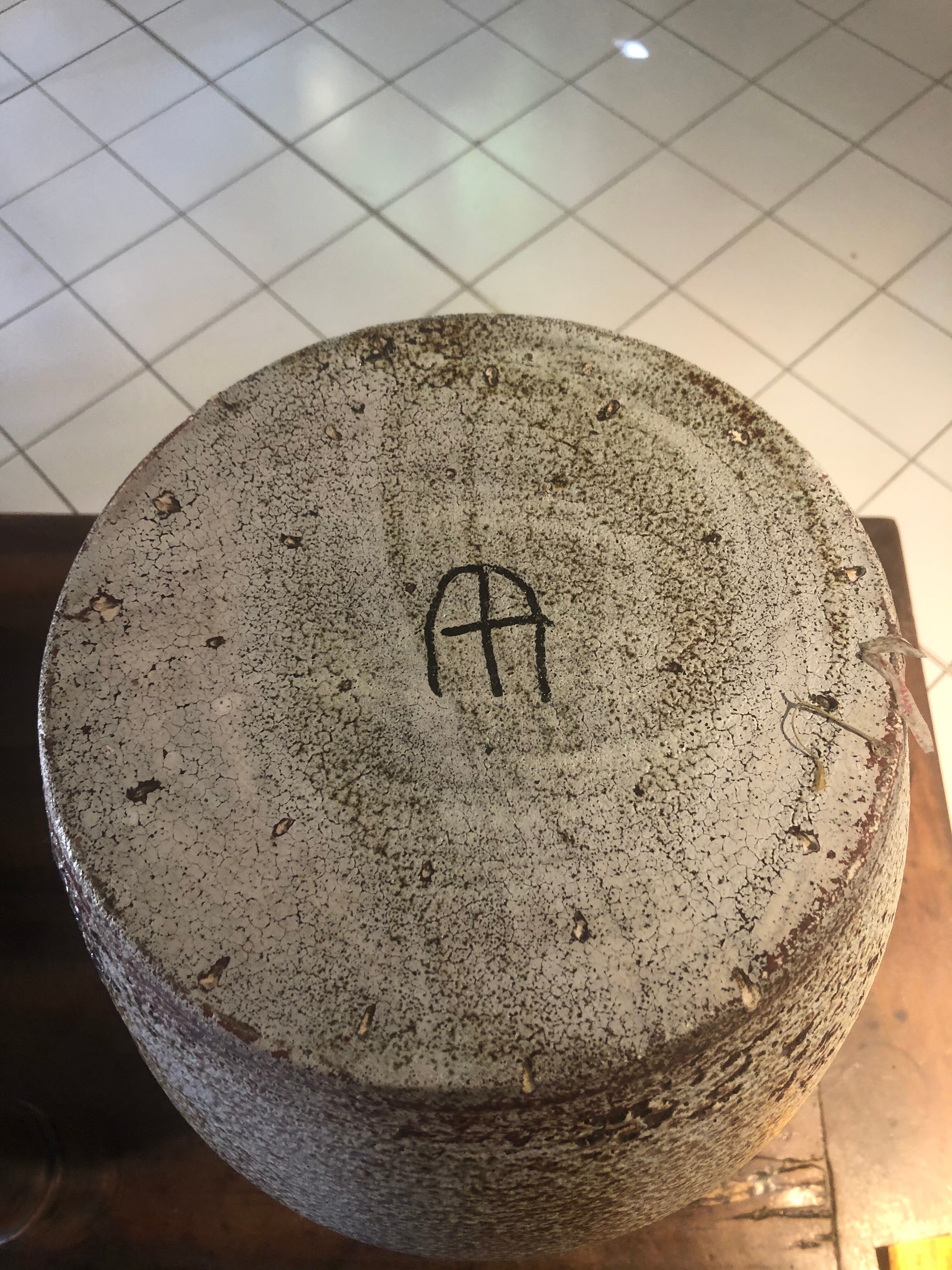 Large sculptural vase Accolay