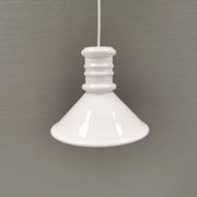 Hanging lamp designed by Sidse Werner for Danish Holmegaard, model apothecary 1980s.
