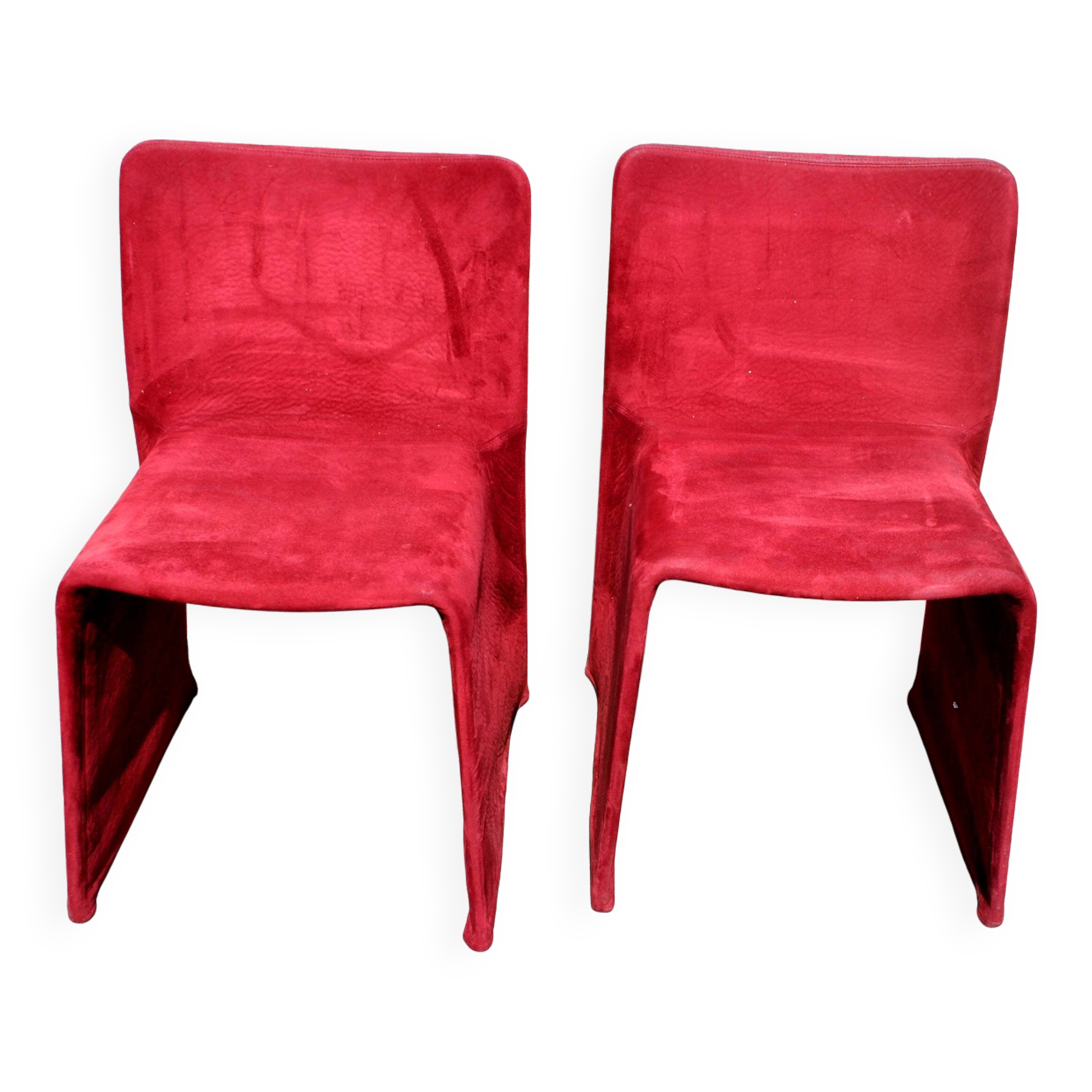 Set of 2 Glove DESIGN chairs Patricia Urquiola vintage 2005 MOLTENI & Cie