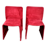 Set of 2 Glove DESIGN chairs Patricia Urquiola vintage 2005 MOLTENI & Cie