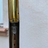 maison Charles brass and chrome designer lamp "linea model"