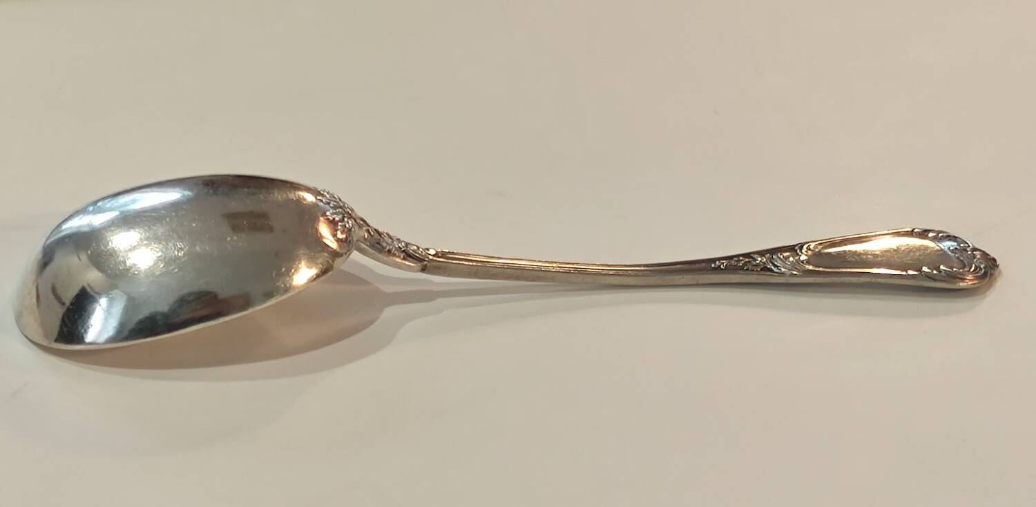 Old Spoon for Marmalade Jam/Silver Minerva Hallmark