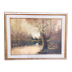 Paysage de Marotta, huile sur toile, fin du XXe siècle