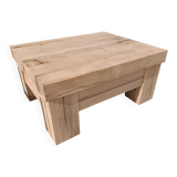 solid oak coffee tables, handcrafted