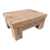 solid oak coffee tables, handcrafted