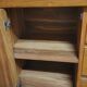 Solid wood buffet