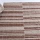 Tapis kilim en laine beige orange 215x300 cm, tapis kilim terracota 7x10.