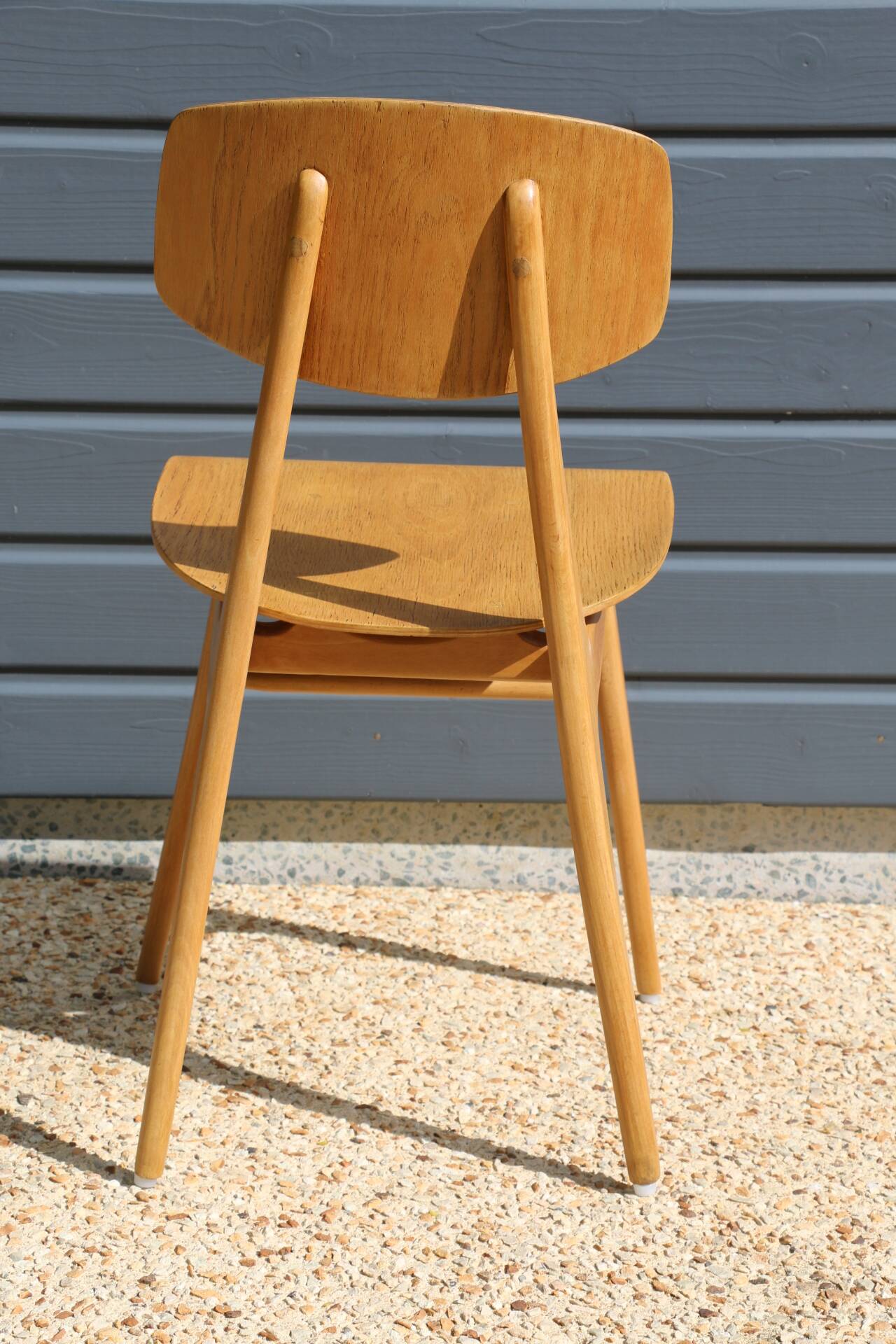 2 chaises reconstruction 1950 style Landault