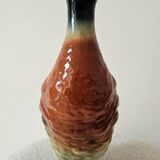 Large duck jug in Saint-Clément earthenware – signed – vintage