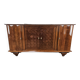 Art Decò oak sideboard for dining room with marble top