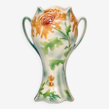 19th century Art Nouveau vase in St Clément slip