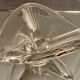 Mortar with crystal pestle signed daum