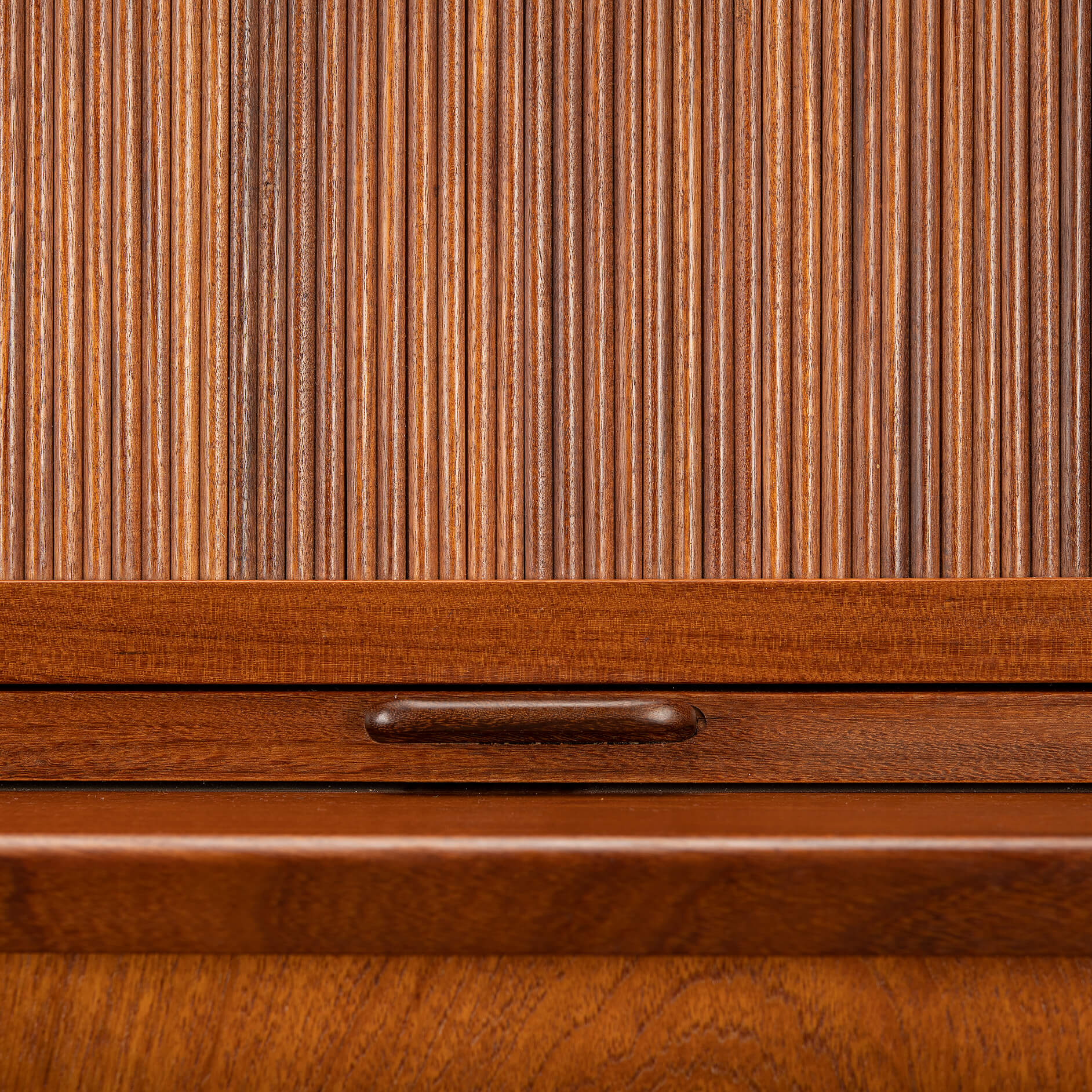 Teak High Sideboard by Johannes Andersen for J. Skaaning & Son, 1960s